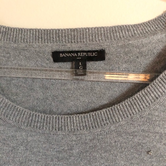 Banana Republic Crewneck Sweater Medium Beaded - Picture 4 of 7